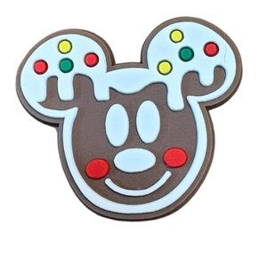 Mickey Gingerbread Croc Charm